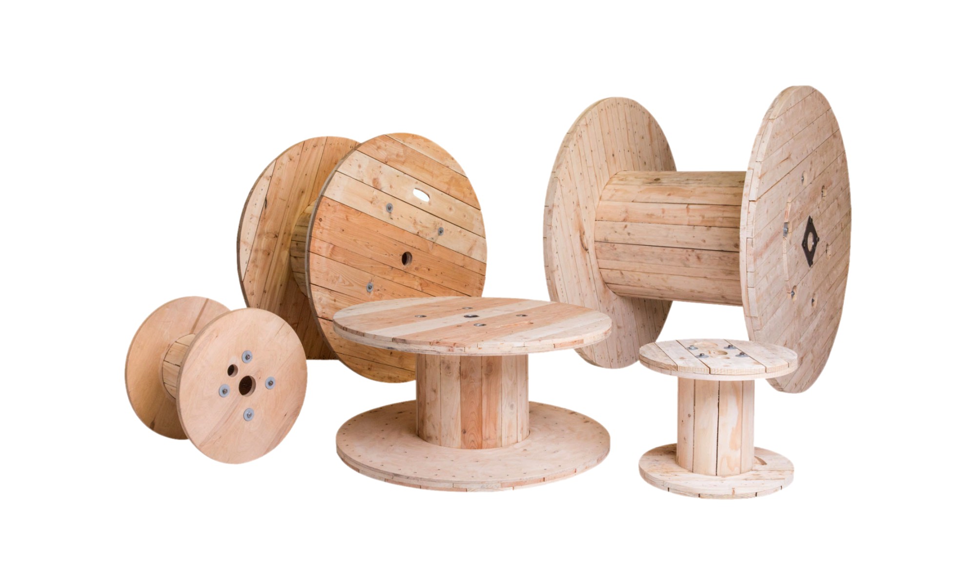 Wooden Timber Reels